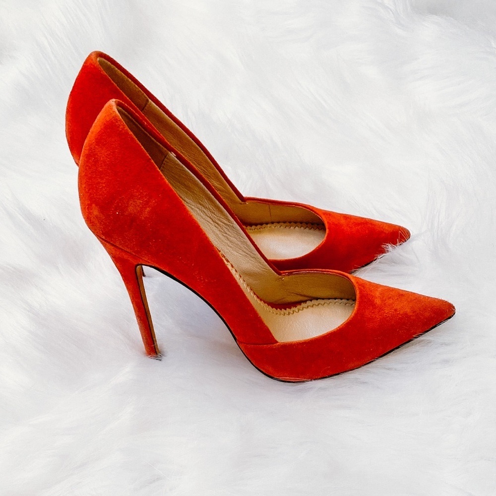Jean Michel Cazabat Coral Red Heels